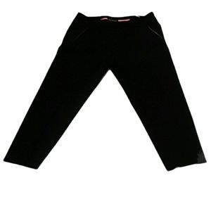 LUISA CERANO BLACK DRESS PANTS 14 Front Zip Pocket